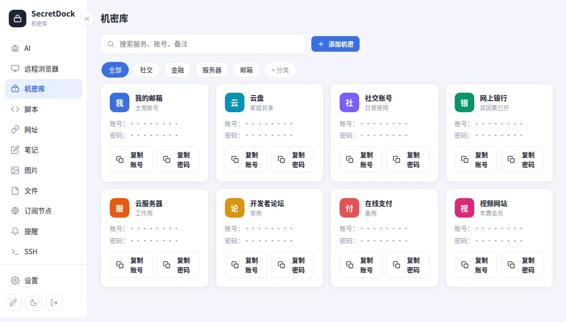 机密库